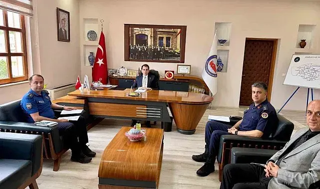 Hisarcık'ta LGS öncesi koordinasyon toplantısı