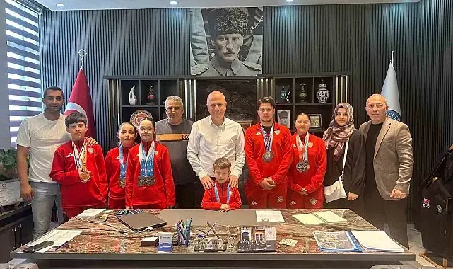 Türkiye, Balkan, Avrupa ve Dünya düzeyinde önemli başarılara imza sporcuları ağırladı