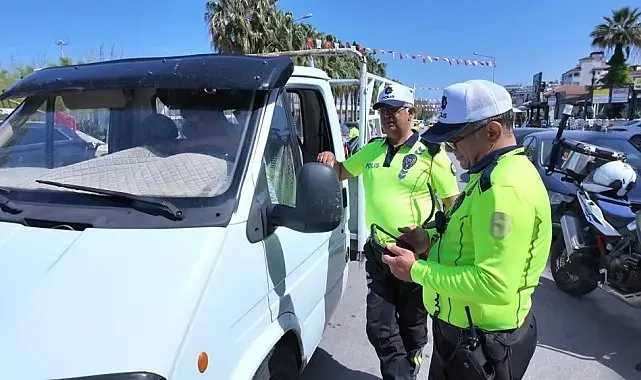 Aydın'da Mayıs ayında 172 bin araç kontrol edildi