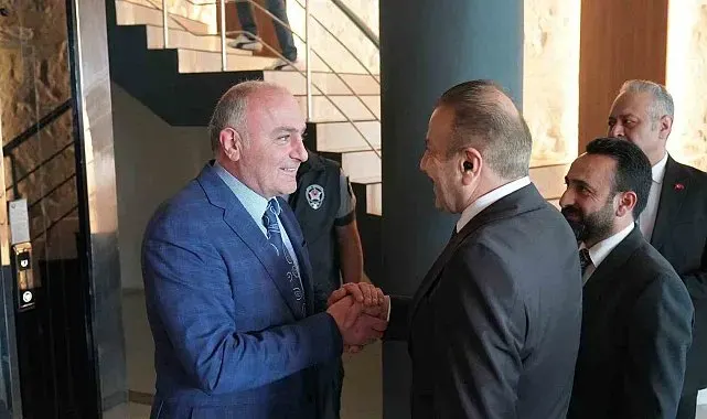 Duhok Ticaret ve Sanayi Odası ile IKBY heyetinden ETSO'ya ziyaret