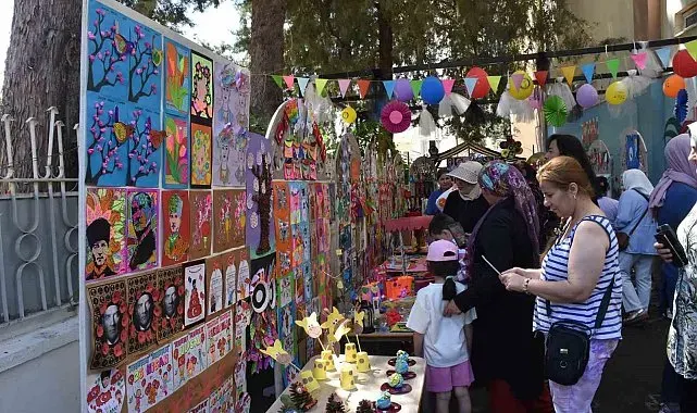 Şahinbeyli miniklerden büyük sergi