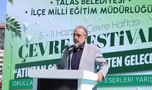 Talas'ta çevre bilinci şenlikle bütünleşti