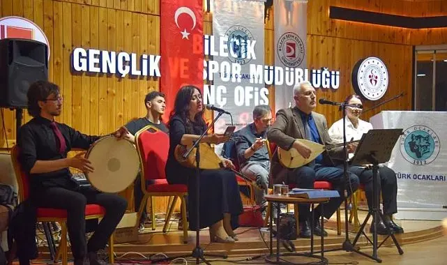 BŞEÜ'de 'Türk Töresinde Kadın' söyleşisi ve 'Türkülerle Bilecik' akşamı düzenlendi