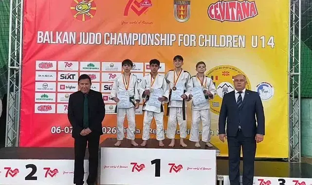 Manisalı sporcular Balkan Şampiyonası'ndan 4 madalya ile döndü