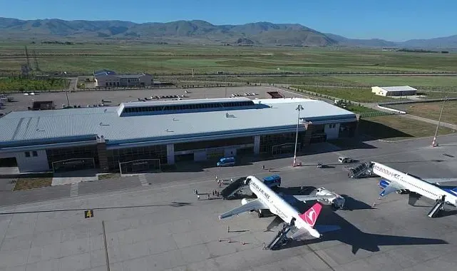 Erzurum Havalimanında 5 ayda 544 bin kişi uçtu