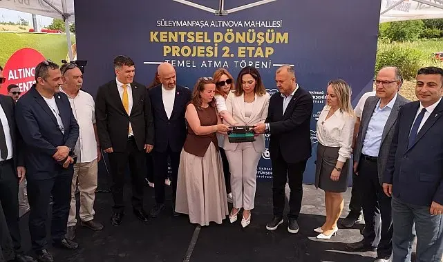 Tekirdağ'da depreme dayanıklı yaşam için yeni adım: Altınova Kentsel Dönüşüm Projesi'nde ikinci etabın temeli atıldı