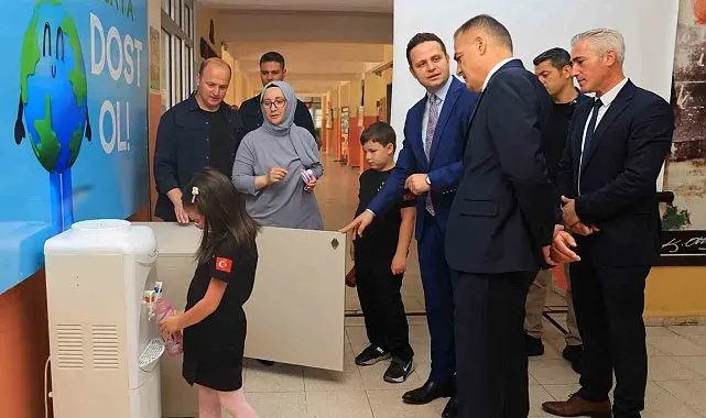 Muğla'daki 400 okula su arıtma cihazı