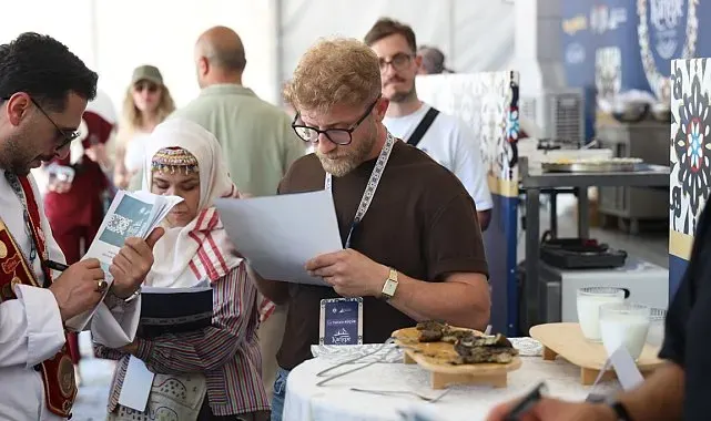 Gastronomi festivalinde lezzet şöleni