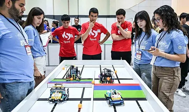 Dünya Robot Olimpiyatı Türkiye Finali'nde teknoloji buluştu