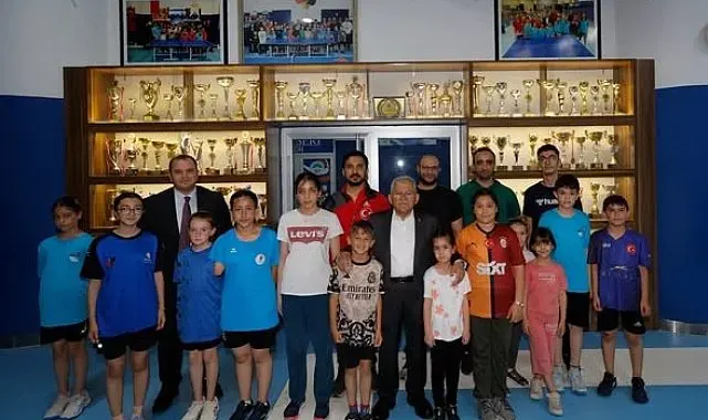 Başkan Büyükkılıç: "Geleceğin sporcularını yetiştiriyoruz"