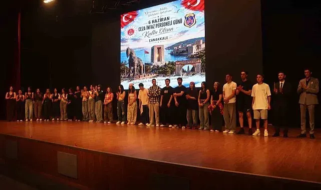 Ceza İnfaz Personeli Günü Çanakkale'de kutlandı