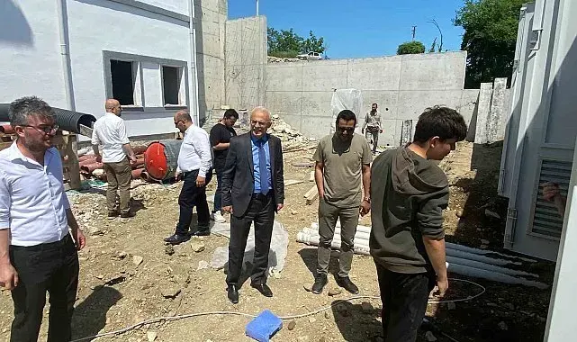 Öğrenci yurdunda son durum incelendi