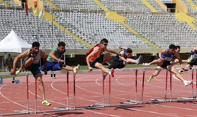 Aydınlı sporcu 110 metre engellide Türkiye rekoru kırdı
