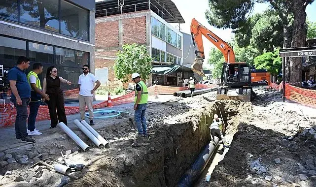 Salihli'nin kalbi baştan aşağı yenileniyor
