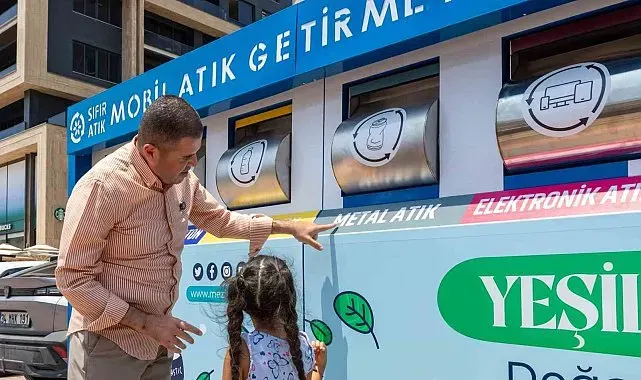 Mezitli'de mobil atık getirme merkezleri hizmete girdi