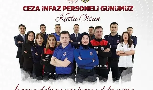 Bakanlıktan cezaevi personeline vefa afişi