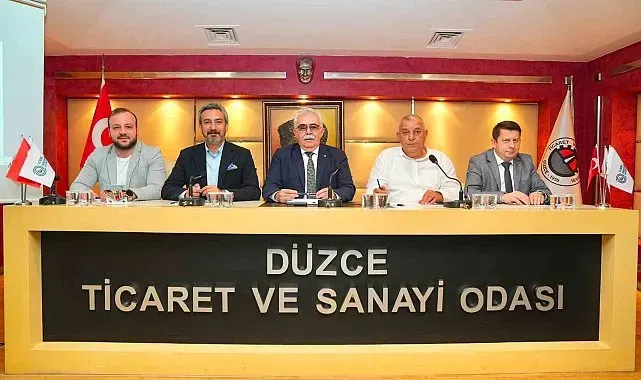 Düzce TSO meclis toplantısı gerçekleştirildi