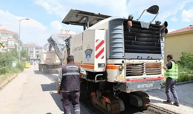Pursaklar'da asfalt atağı