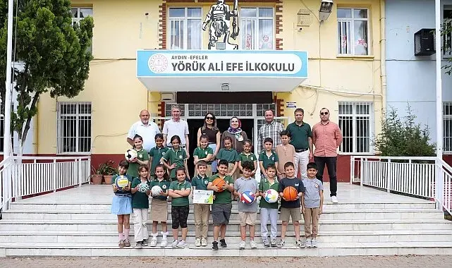 Efeler'in çevreci minikleri ödüllerine kavuştu