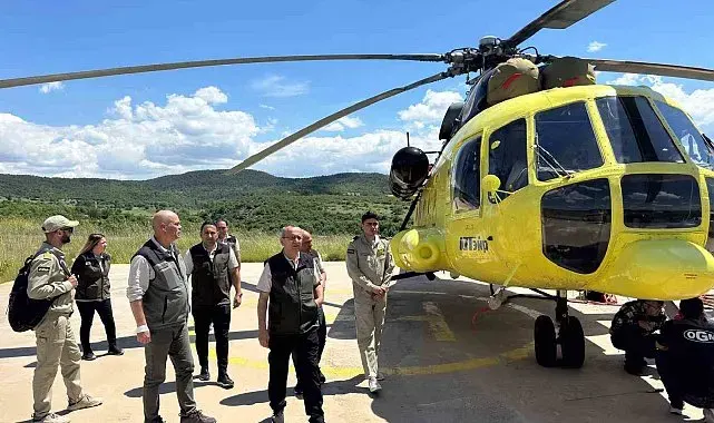Bölge Müdürü Karartı, yangın ekipleri ve depo sahalarında incelemelerde bulundu