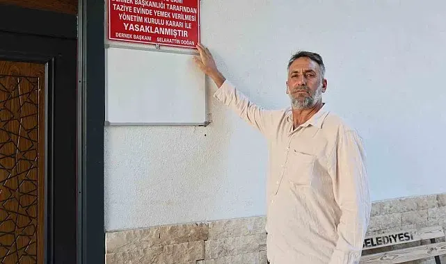 Taziye sahiplerine destek olacak karar: Yemek vermek yasaklandı