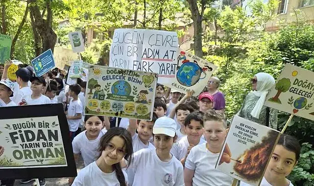 5 Haziran Dünya Çevre Günü kapsamında yürüyüş düzenlendi