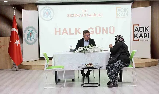 Vali Aydoğdu, Halk Günü'nde vatandaşların taleplerini dinledi