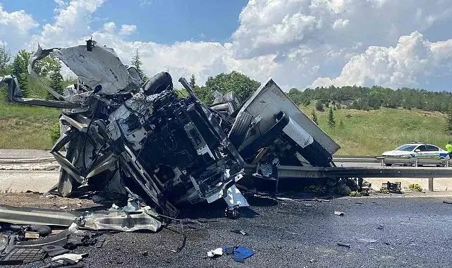 Bilecik'te feci kaza: 1 kişi hayatını kaybetti