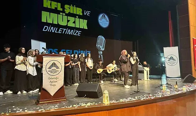 Kahta Borsa İstanbul Fen Lisesi'nden duygu dolu program