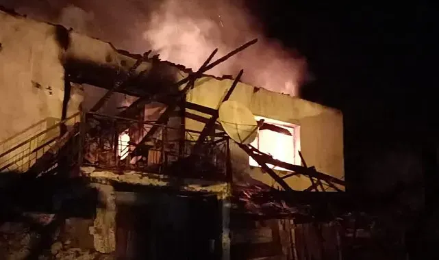 Tavşanlı'da ev yangını korkuttu