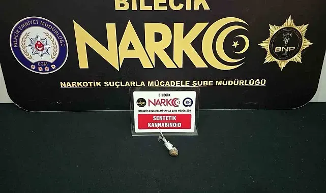 Bilecik'te uyuşturucu operasyonu: 1 şüpheli yakalandı