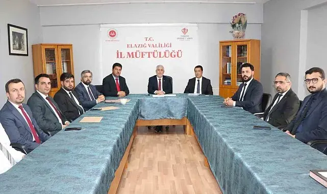 Elazığ'da din hizmetleri değerlendirildi