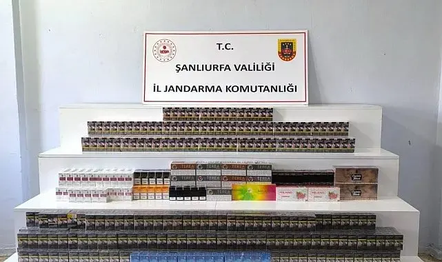 Şanlıurfa'da kaçak tütün ve sigara operasyonu: 20 şüpheliye işlem