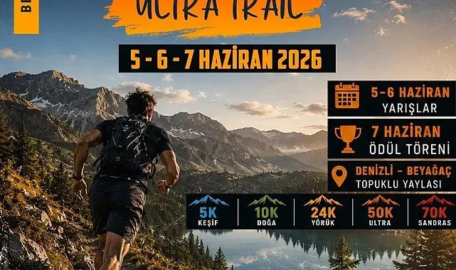Beyağaç Sandras Ultra Trail 2026 için geri sayım başladı