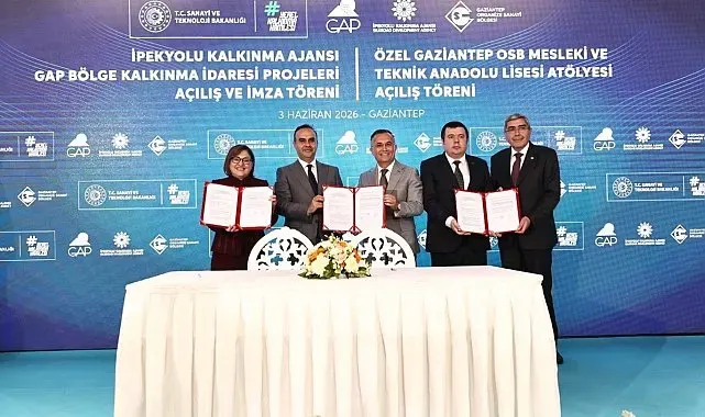 Yeni kalkınma hamleleri için imzalar atıldı