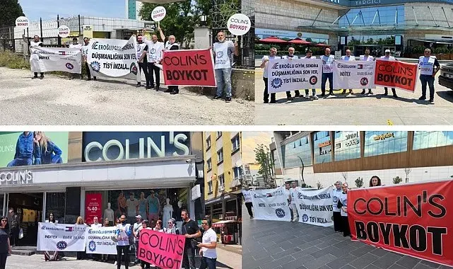 Öz İplik İş Sendikası 36 gündür grevde