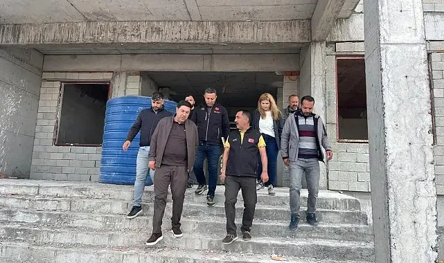 Kars'ta eğitim yatırımları yükseliyor: GAMP Lisesi ve Tarım Lisesi inşaatlarında inceleme