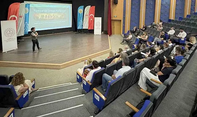 Öğretmenlere orman yangınları farkındalık eğitimi