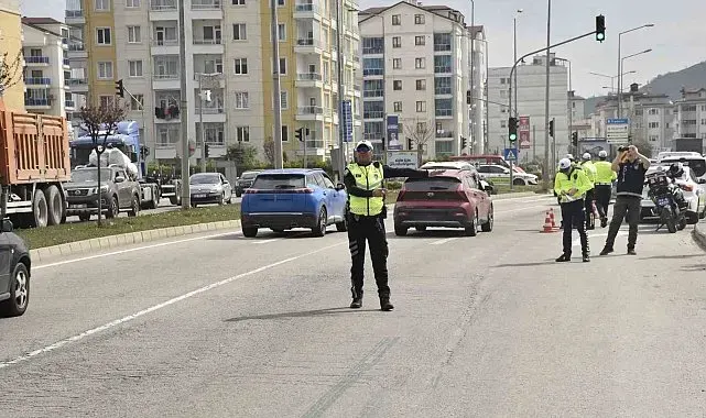 Ordu'da 2 haftada 34 binden fazla araç ve sürücüsü denetlendi