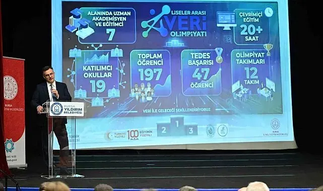 Liselerarası Veri Olimpiyatı'nın ödül töreni gerçekleştirildi