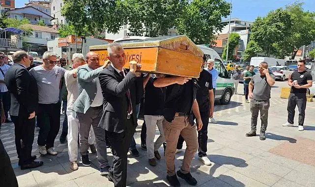 Hayatını kaybeden harita mühendisi son yolculuğuna uğurlandı