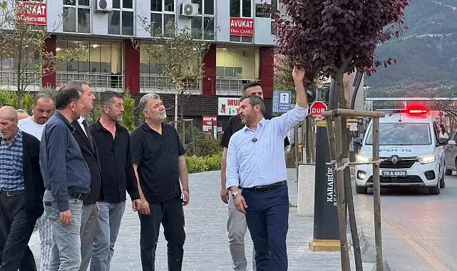 Başkan Çetinkaya tamamlanan çalışmaları inceledi