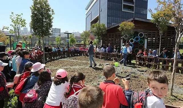 Ödüllü Canik Sıfır Atık Köyü'nde doğa dostu nesiller yetişiyor
