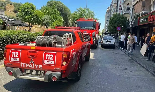 İtfaiyeden hızlı müdahale