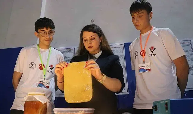 Liselilerin kombucha mantarından elde ettiği biyomateryal yanık tedavisinde kullanılabilecek