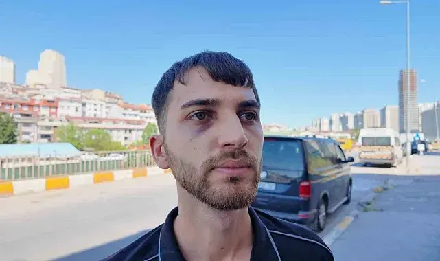 Avcılar'da yaşanan kaza sonrası sürücüyü darp ettiler: O anlar kameraya yansıdı