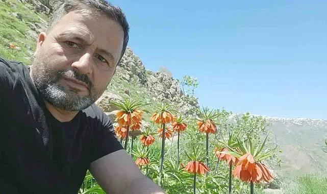 Hakkari'de 2 bin 700 rakımda ters laleler görüntülendi