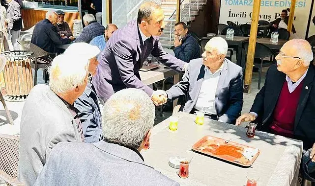 Avşar Aslan Tomarzalılarla bayramlaştı