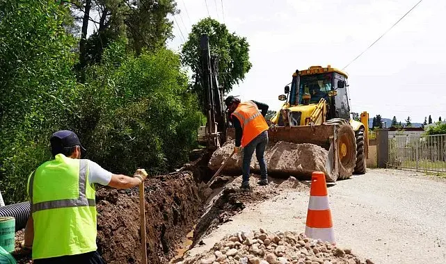 Marmaris Adaköy kanalizasyona kavuşuyor