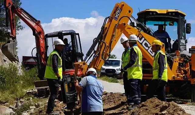 Kavaklıdere Yeşilköy'e ilave su kaynağı